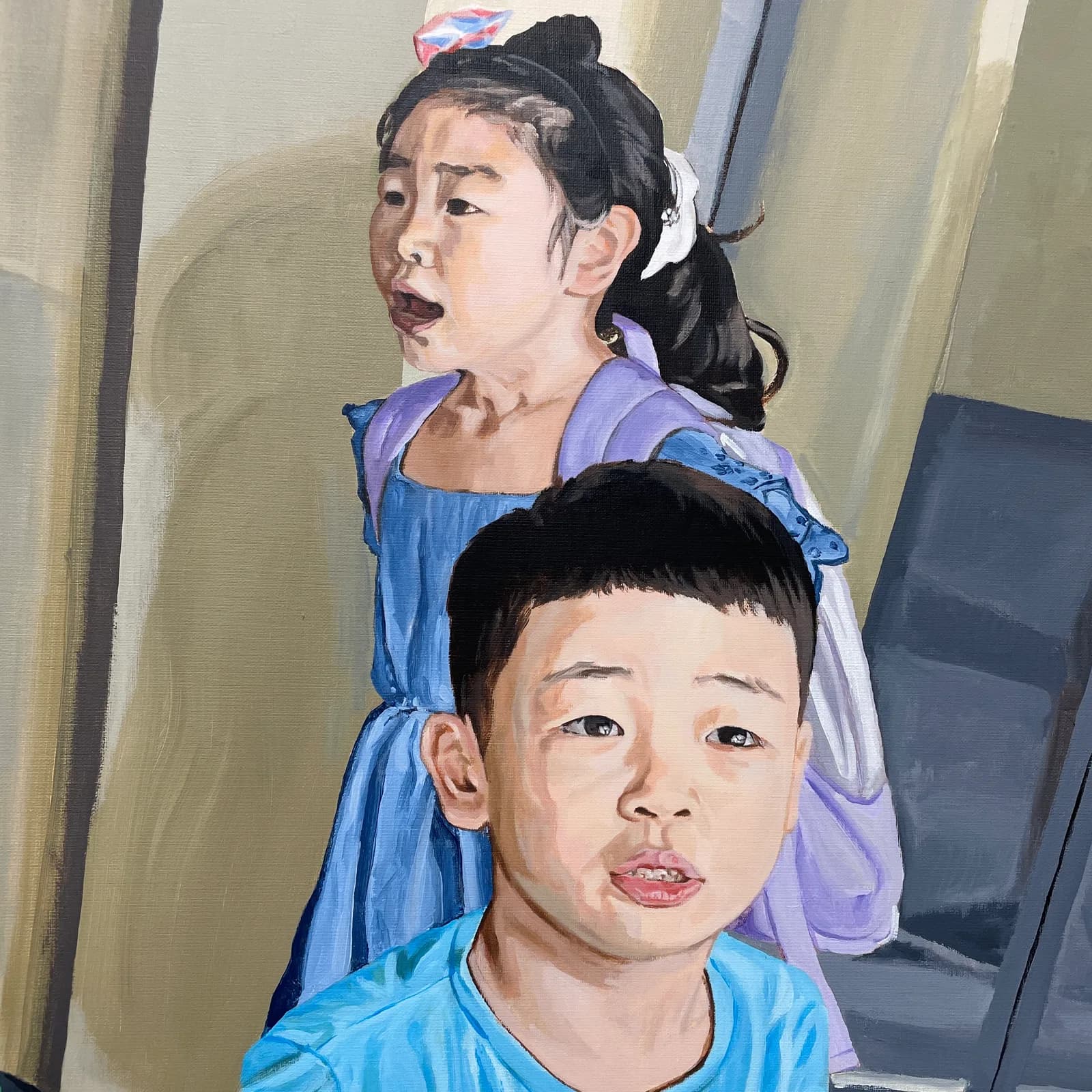 Monday morning (2024) — painting by oshawn, image 2 of 4